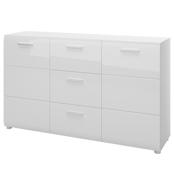 Komoda MERANO 1 alpská biela 1