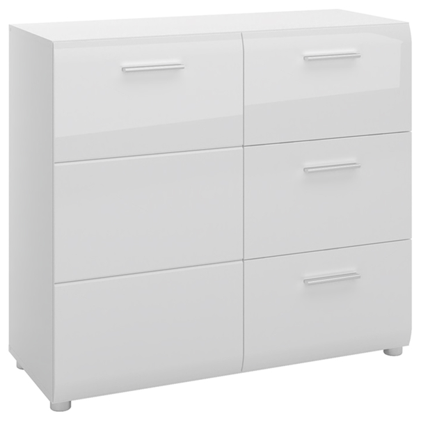 Komoda MERANO 2 alpská biela 1
