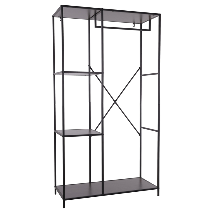 Stojan na šaty MERLIN čierna 1