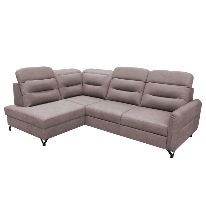 Sedacia súprava MERYL ľavá, hnedá 1