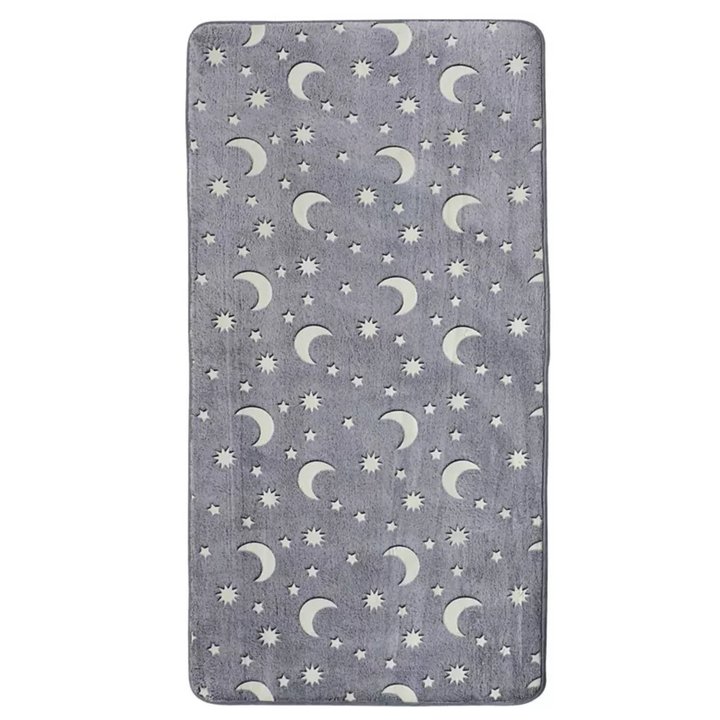 Detský koberec MESIAC svetlosivá, 80x150 cm 1