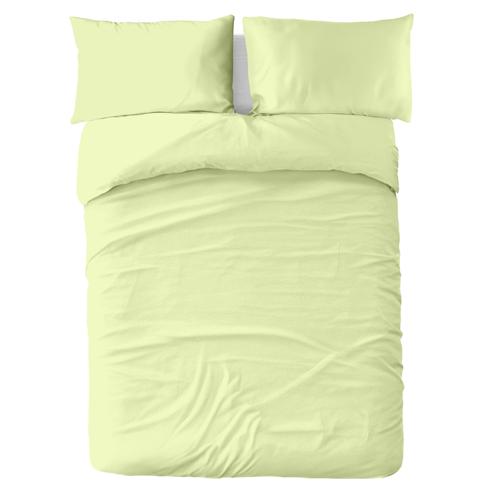 Posteľná bielizeň MICRO UNI limetková, 70x90 a 140x200 cm 1