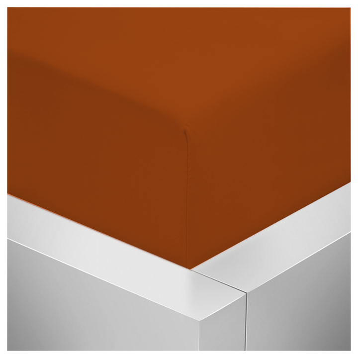 Prestieradlo MIKRO tehlová, 180x200 cm 1