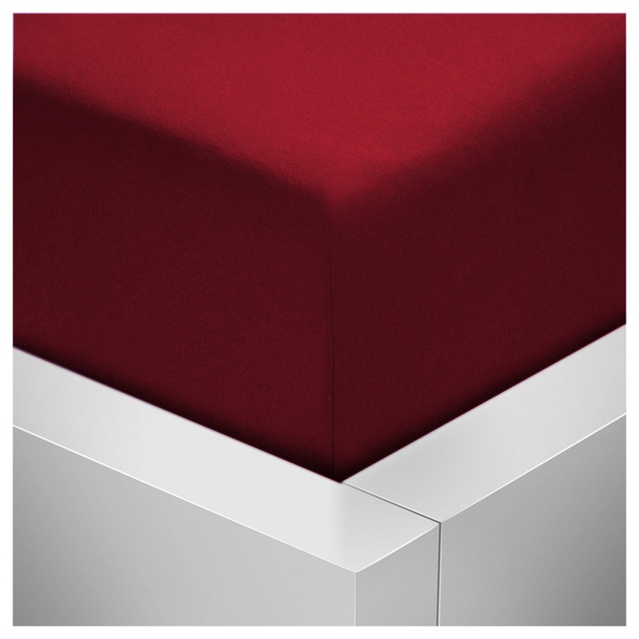 Prestieradlo MIKRO vínová, 90x200 cm 1
