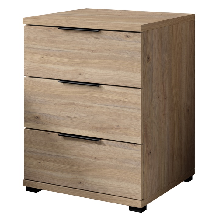 Nočný stolík MILLAS 3 dub mauvella 1