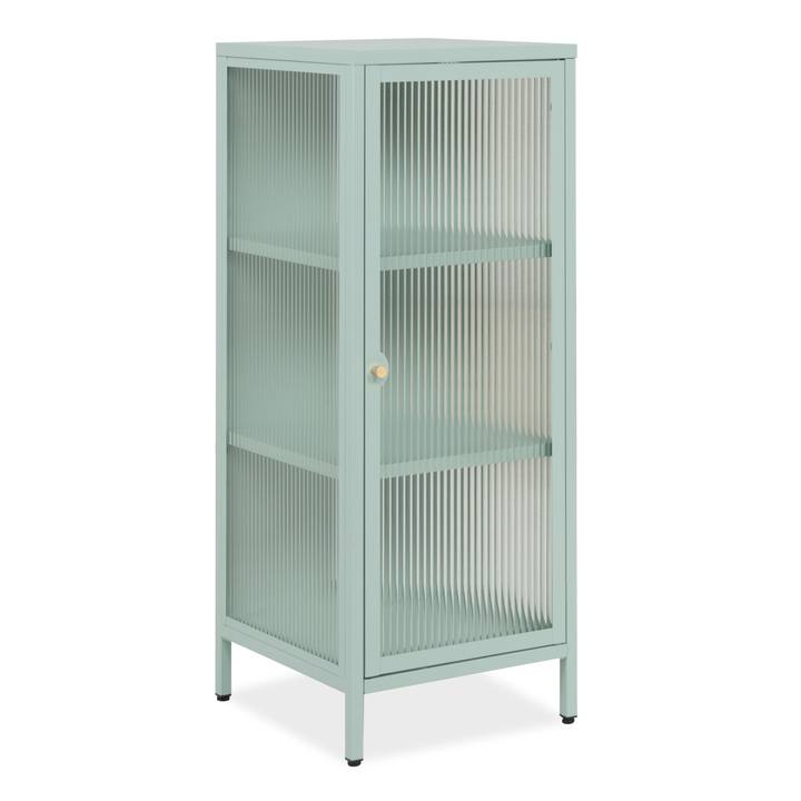 Vitrína MILTON I svetlozelená 1