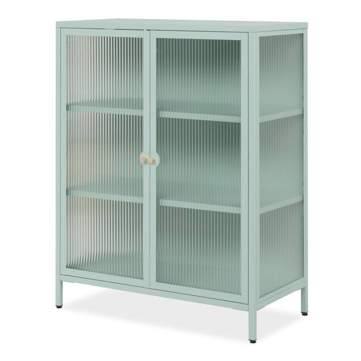 Vitrína MILTON II svetlozelená 1