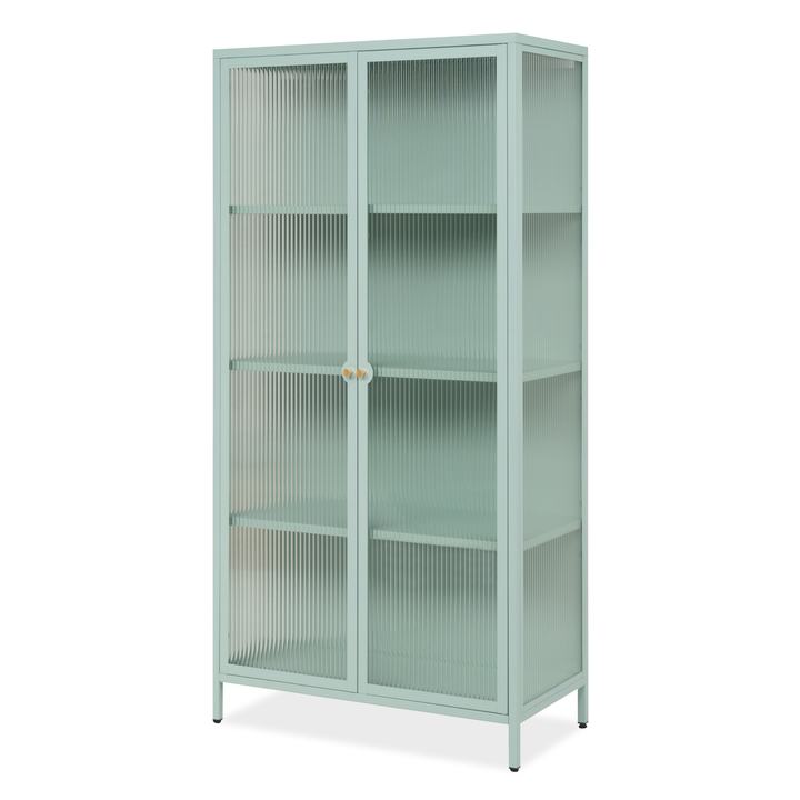 Vitrína MILTON III svetlozelená 1