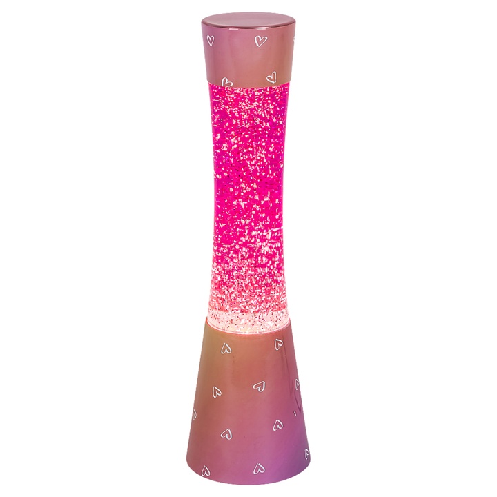 Lávová lampa  MINKA ružová 1