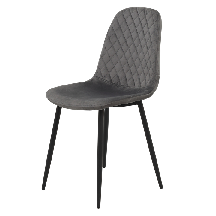 Jedálenská stolička MIRA S sivá 1