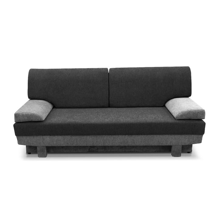 Pohovka MIRELIA čierna/sivá 1