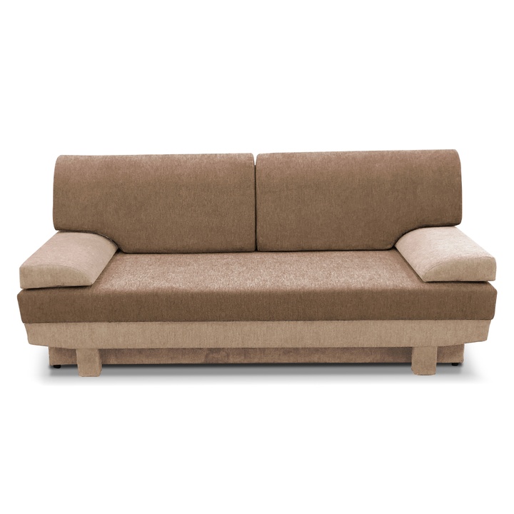 Pohovka MIRELIA hnedá/béžová 1