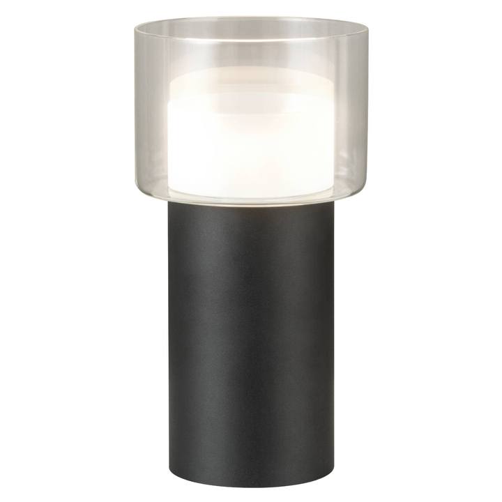 Stolná LED lampa MOLINEROS čierna/biela 1