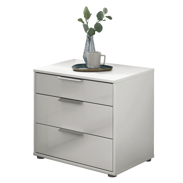 Nočný stolík MONACO biela, šírka 40 cm 1
