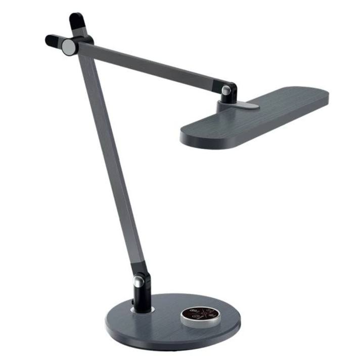 Stolná lampa MONIKA strieborná 1