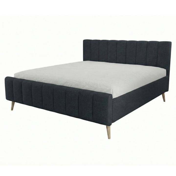 Posteľ s roštom MONKEY sivá 99, 140x200 cm 1