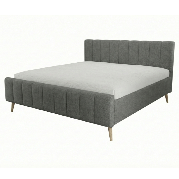 Posteľ s roštom MONKEY sivá 90, 160x200 cm 1