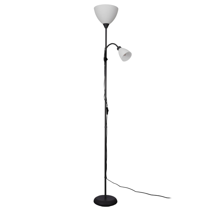 Stojacia lampa MONTANINI-E-E čierna/biela 1