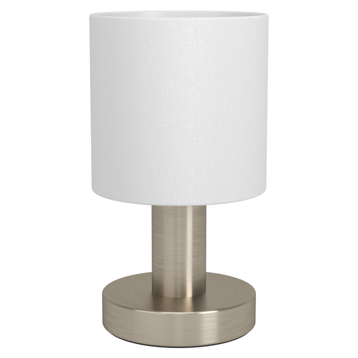 Stolná lampa MONTETTO biela/strieborná 1