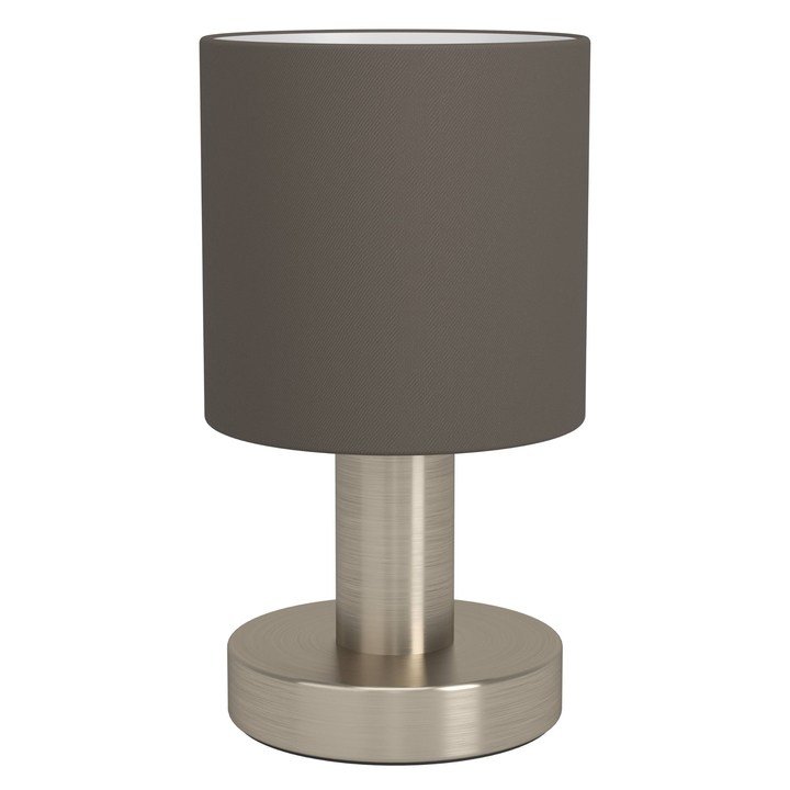 Stolná lampa MONTETTO hnedá/strieborná 1