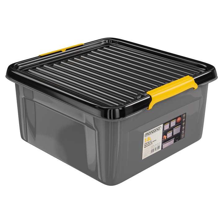 Úložný box  MONZA sivá, 18 l 1