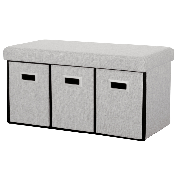 Úložný box MOREEN sivá, šírka 76 cm 1