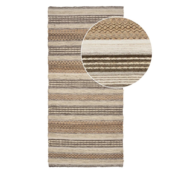 Koberec MORENA hnedá/béžová, 80x180 cm 1