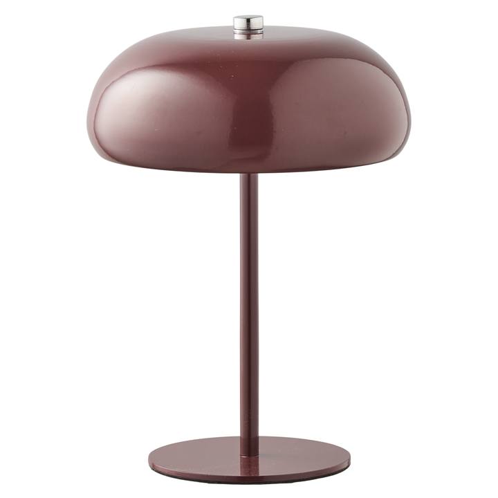 Stolná lampa MORGOTI vínová 1