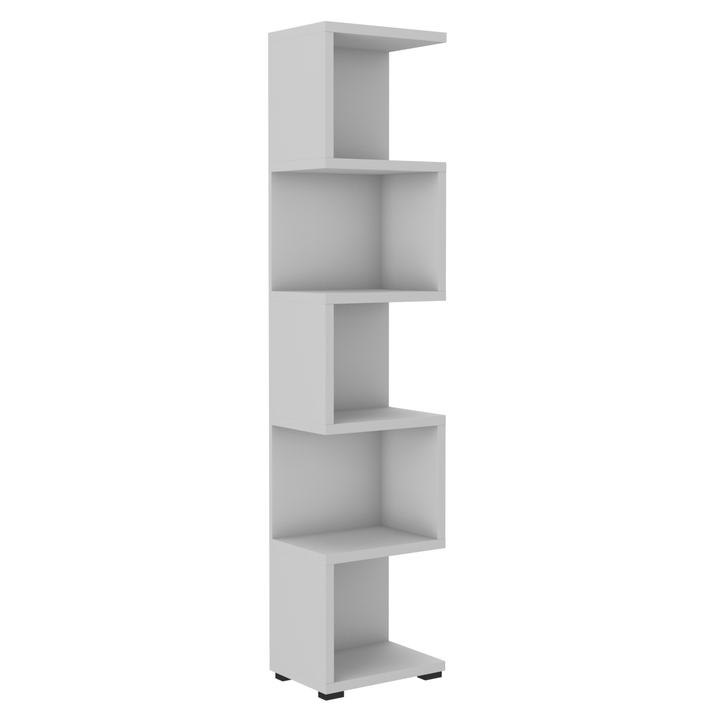 Regál MORTEN sivá 1