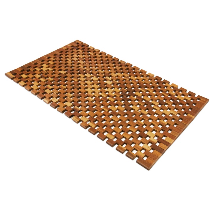 Kúpeľňová predložka MOSAIC akácie 1