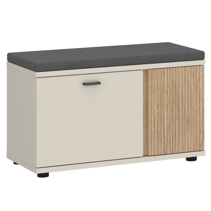 Lavica na topánky MOSANO kašmírová/dub cremona 1