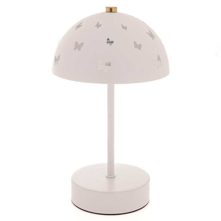 Stolná lampa MOTÝLIK biela 1