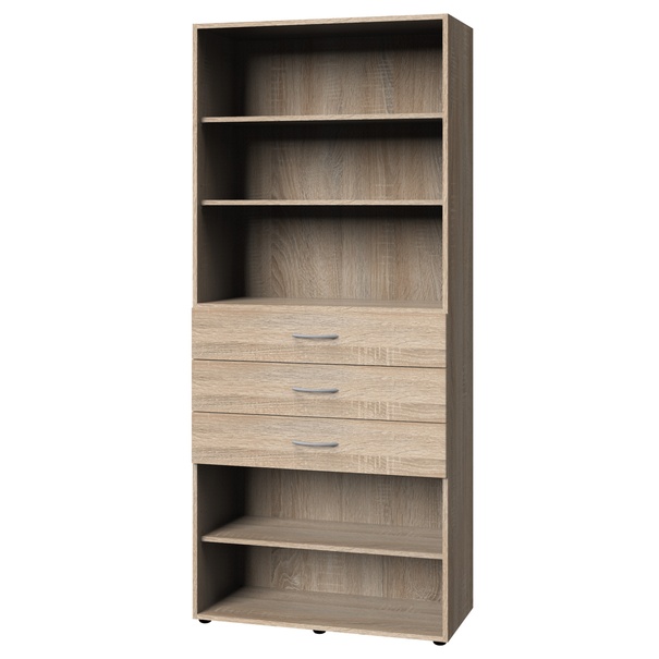 Regál MULTIRAUMKONZEPT 481, dub sägerau 1