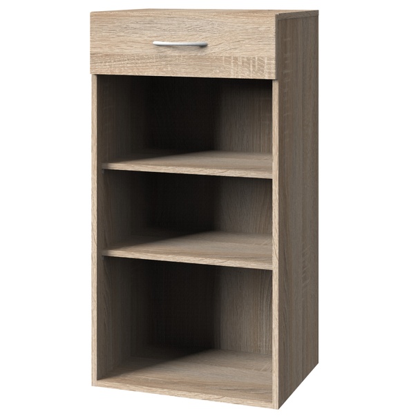 Regál MULTIRAUMKONZEPT 352, dub sägerau, šírka 80 cm 1
