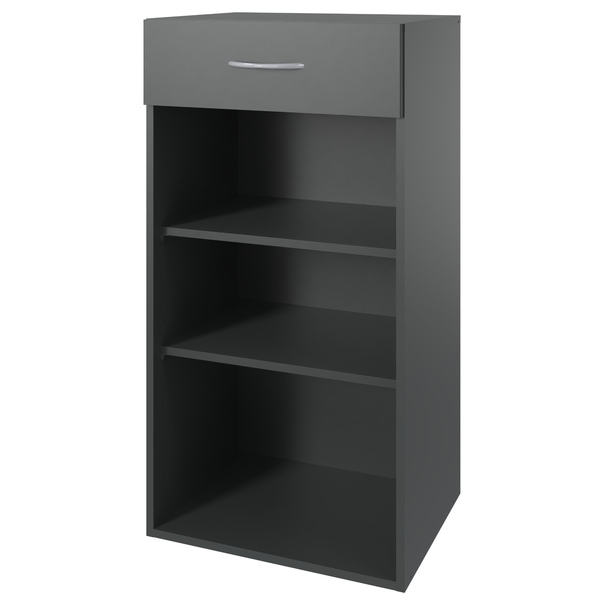 Regál MULTIRAUMKONZEPT 341, grafitová, šírka 48 cm 1