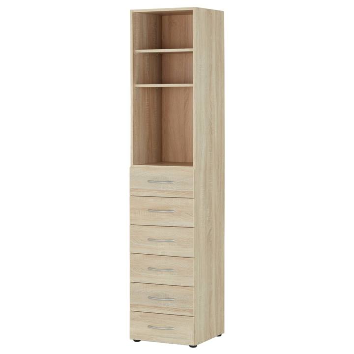 Viacúčelová komoda MULTIRAUMKONZEPT 639, dub sägerau, 40 cm 1