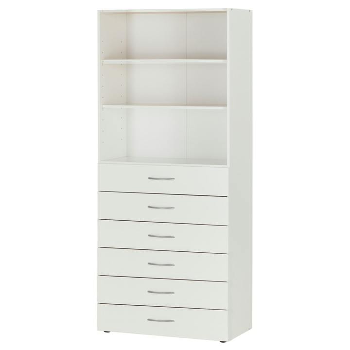 Viacúčelová komoda MULTIRAUMKONZEPT 644, biela, 80 cm 1