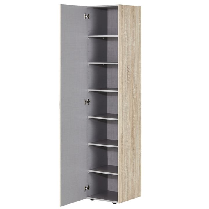 Viacúčelová skriňa MULTIRAUMKONZEPT 637, dub sägerau, 30 cm 1
