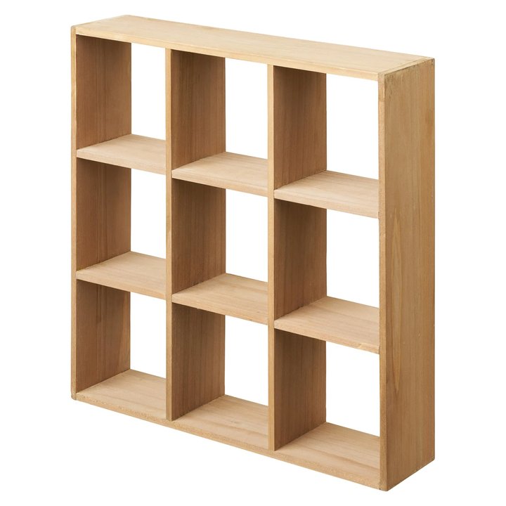 Nástenný regál MUSS 2 borovica 1