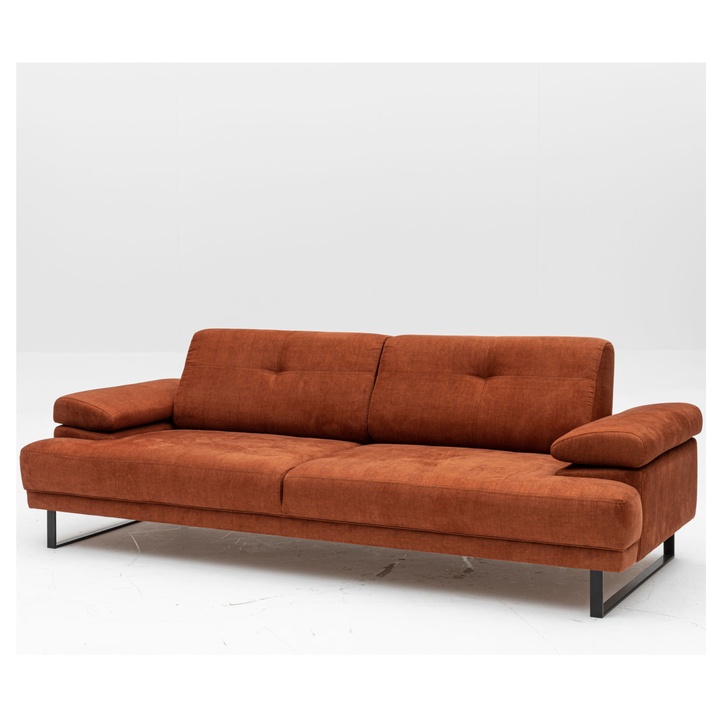 Pohovka MUSTANG 3-sedák, oranžová 1