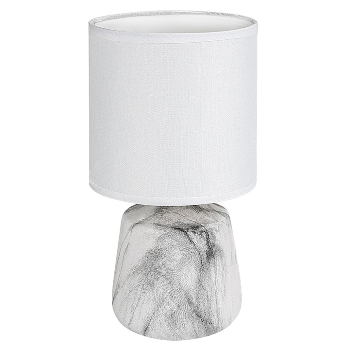 Stolná lampa NALISA 2 biela/čiernobiela 1