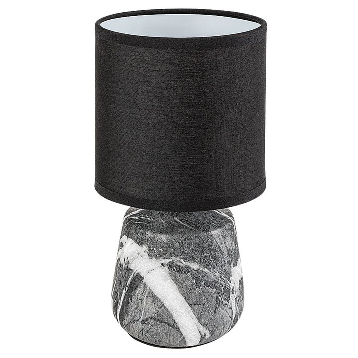 Stolná lampa NALISA 2 čierna/sivá 1