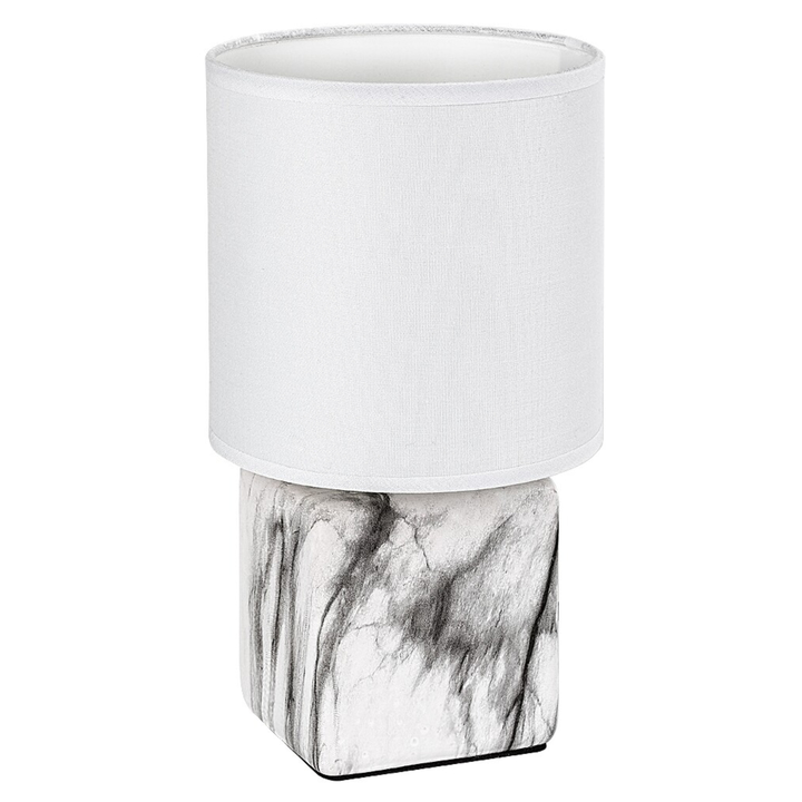 Stolná lampa NALISA biela/čiernobiela 1