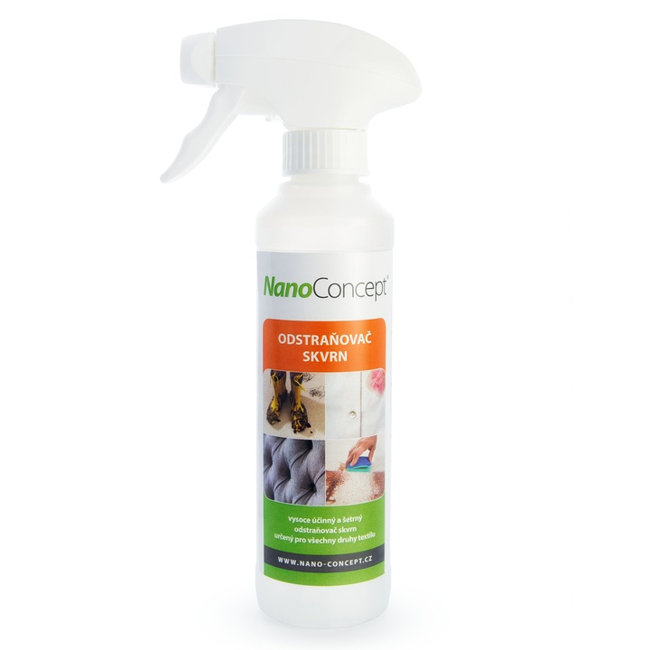 Odstraňovač škvŕn na textil  NANO CONCEPT objem 250 ml 1