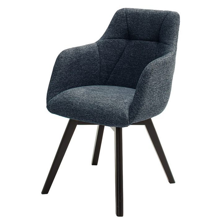 Jedálenská stolička NARNI I tmavomodrá 1