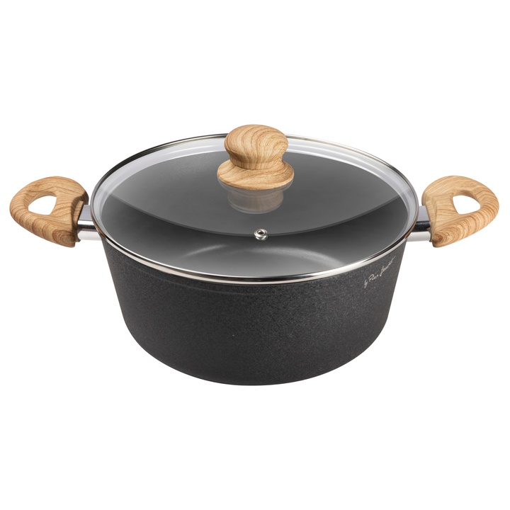 Hrniec NATUR čierna/prírodná, objem 3,9 l 1