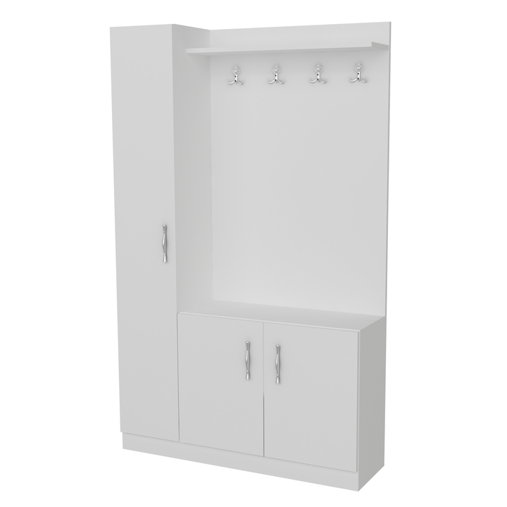 Predsieňová zostava NATUREL biela 1