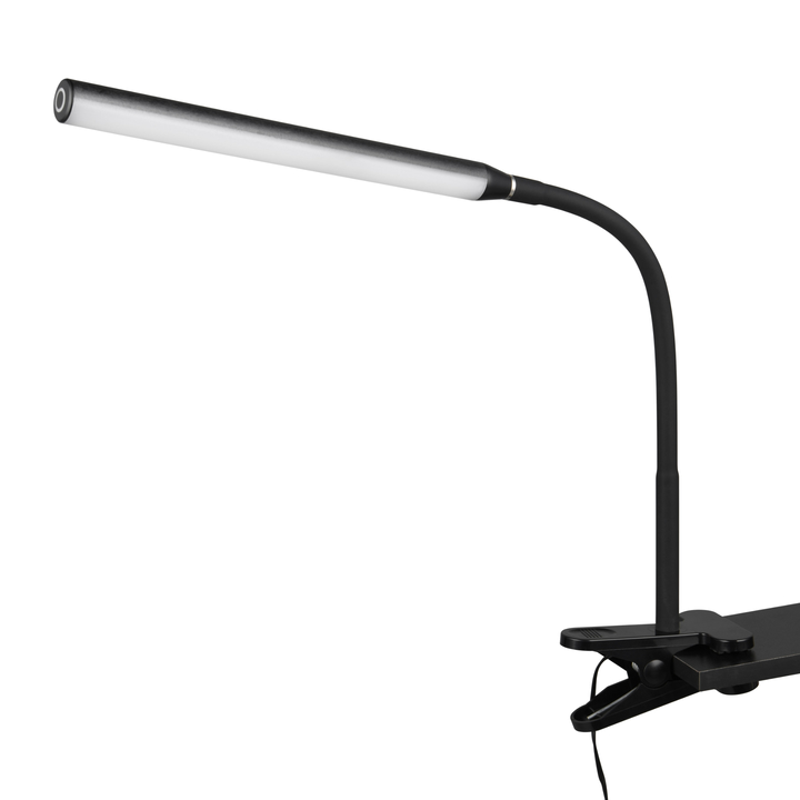 Stolná lampa s klipom NEVADA čierna 1