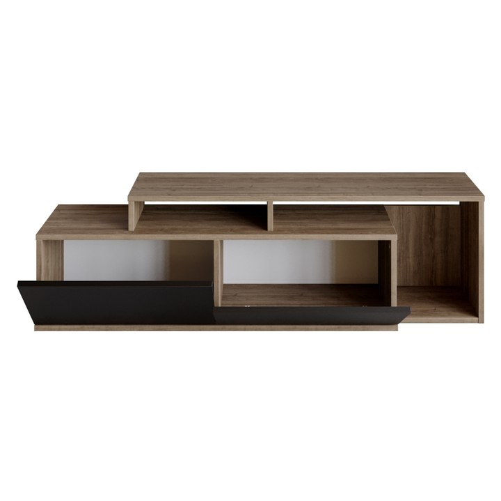 TV stolík NEXERA orech/čierna 1