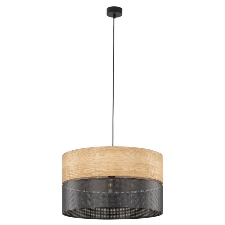 Závesné svietidlo NICOL čierna/béžová, priemer 50 cm 1